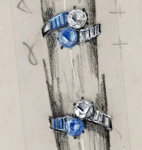 Gouaché joaillerie 1930 - gouaché,