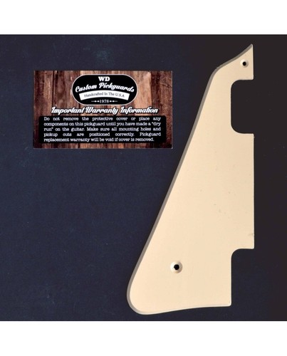 Pickguard gaucher crême - gaucher, pour