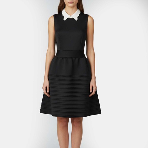 Robe évasée rafaela noire - robe,