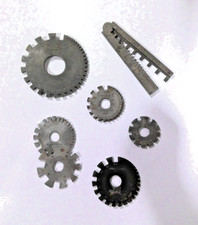 ANCIEN LOT JAUGE DE PARIS 1857 OUTIL HORLOGER 6 MODELES DIFFERANTS