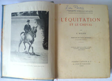 L'ÉQUITATION ET LE CHEVAL par E. MOLIER 1911