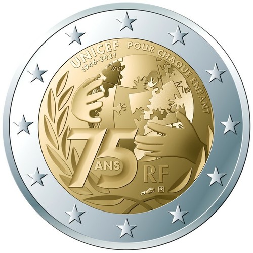Piece euros commemorative - piece,