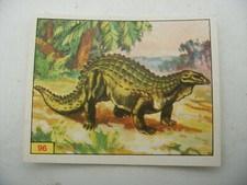 Stikers album PANINI 1992 immage Animaux Prehistorique Prehistoric Vignette n°96