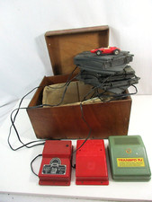 JOUEF circuit Lot 16 rails + 3 transformateurs + 1 voiture FERRARI Formula 1