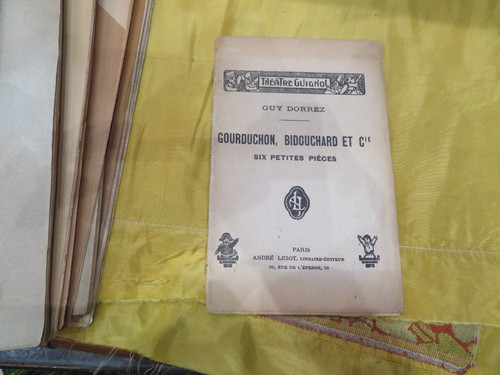 Ancien livre livret theatre - livre,