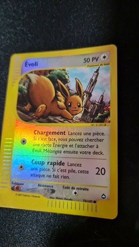 Carte pokemon evoli reverse - evoli,