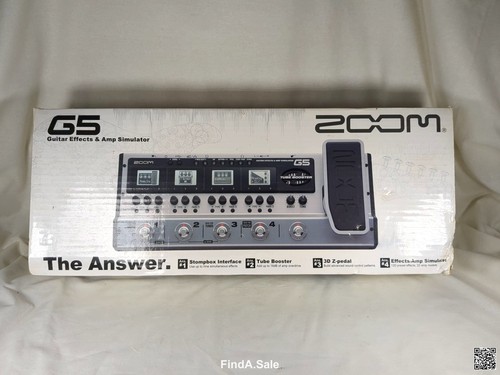 Zoom guitar effects - zoom, amp