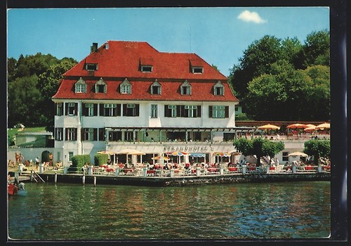 Carte postale berg hôtel - postale, de