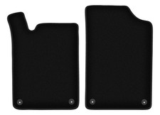 Tapis de sol avant en velours