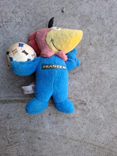 Peluche mascotte france 98 - peluche,