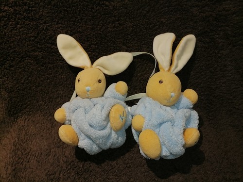 Doudou lapin attache - , tétine
