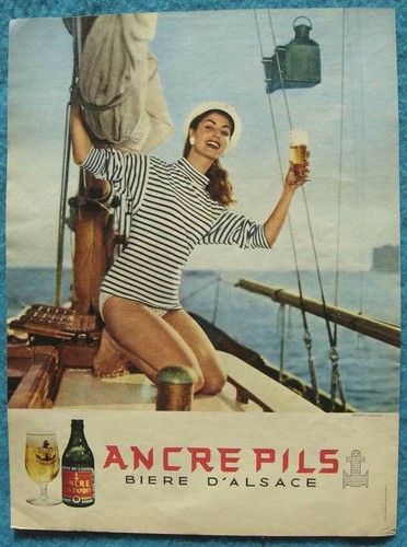 Publicité papier bière - papier,