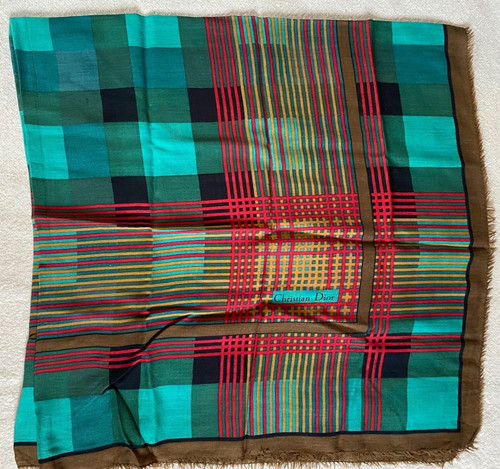 Châle foulard christian dior - châle,