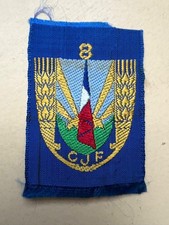 Insigne de beret chantier de jeunesse numero 8 " La releve"