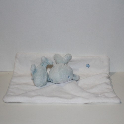Doudou baleine sergent major - baleine,