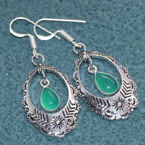 Boucles oreilles émeraude - boucles, d’oreilles