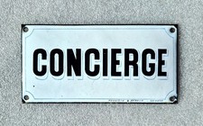 RARE Plaque émaillée