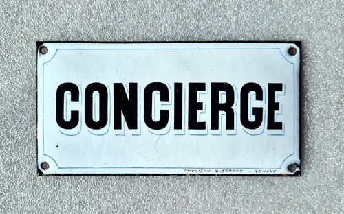Rare plaque émaillée - rare,