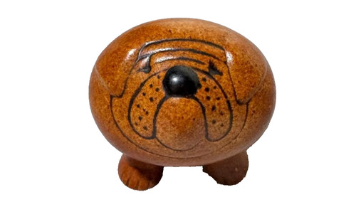 Figurine lisa larson bulldog - larson,