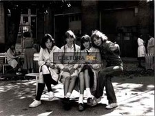 Vintage Original B&W Photo,  "Diabolo Menthe" Filming Behind the Scenes: Vale...