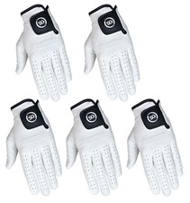 Paquet De 5 SG Hommes Femmes Cabretta Golf Cuir Gants Qualité Premium