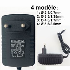 5V 3A 3000mA UE Plug Chargeur AC 100-240V À DC 5V 3A Adaptateur alimentation
