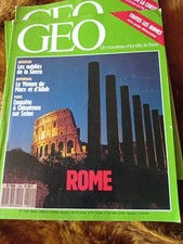 Revues GEO 1988(3 Magazines)