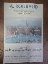 Affiche exposition andré - d'exposition,