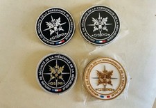 Lot de 4 Patch Rondache Gspr Neufs Velcro Présidence de la République Neufs