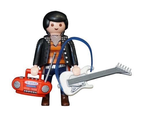 Playmobil motard rocker