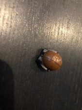 accessoire personnage lego , casque aviateur marrion + lunette noir ref 30171