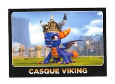Carte - Skylanders Giants - N°120 - Casque Viking - 2012