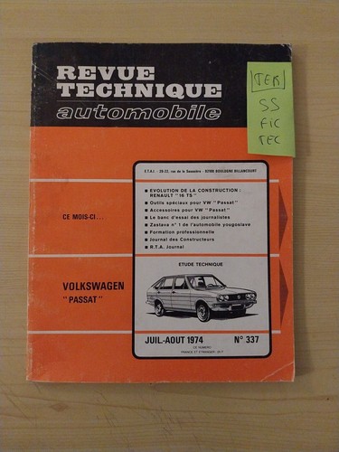 Revue technique volkswagen - revue,