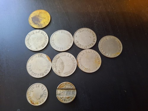 Lot jetons divers - lot, de