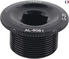 Keenso Vis de Pédalier Boulons de Manivelle de Vélo en Alliage d'Aluminium GUB V