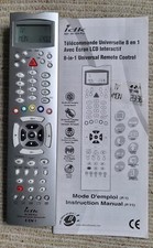 TELECOMMANDE UNIVERSELLE IDK BC-838 Plus (BC838 Plus) - ECRAN LCD - 8 EN 1