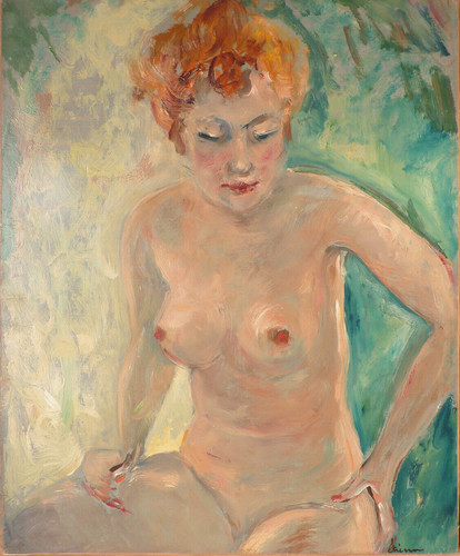 Femme nue peinture - peinture, à
