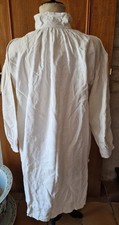 vetement ancien : Chemise en lin - tt début XIXème - couleur écrue