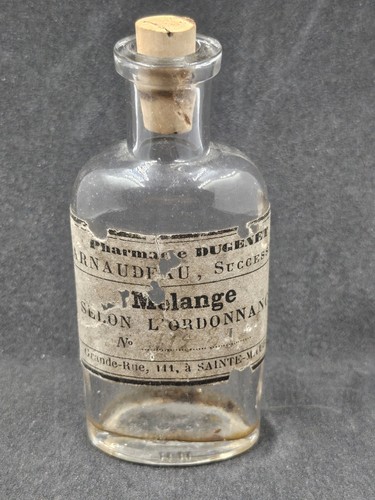 Flacon verre fiole - , mélange