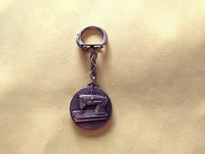 RARE ANCIEN PORTE CLÉS SINGER MACHINES À COUDRE (BERNINA,PFAFF,ELNA,BROTHER...)