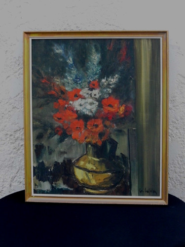 Tableau ancien signe - signe, gl