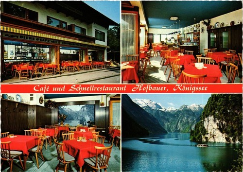 Cpa königssee café und - kÖnigssee,