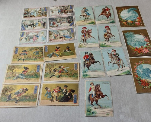 Lot anciennes images chromos - images, /