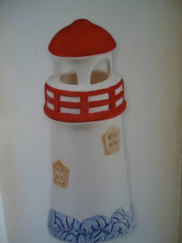 Lighthouse voltive holder - voltive, new