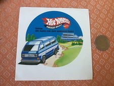 autocollant HOT WHEELS MATTEL VW VOLKSWAGEN T3 vintage ancien