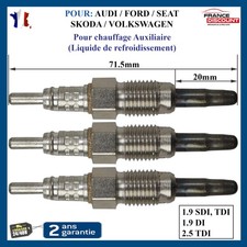 3 Bougie de Réchauffeur