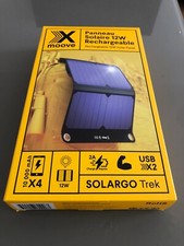 Panneau solaire Xmoove 12W Rechargeable, SOLARGO Trek, Charge rapide
