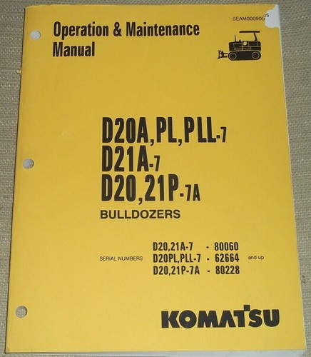 Komatsu d20a pll 7 - pl-7, pll-7