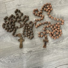 GROS CHAPELET, ROSAIRE EN BOIS
