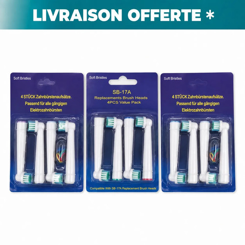 Lot tetes brossettes - 12, tetes/brossettes